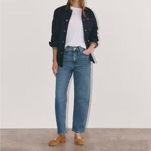 Everlane The Way-High Medium Wash Blue Denim Jeans